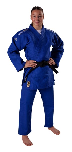 DANRHO Judo Wettkampfanzug Kano blau