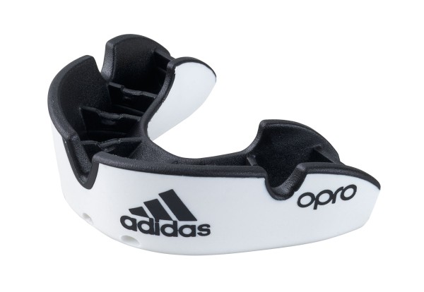 Adidas Zahnschutz OPRO Silver, white